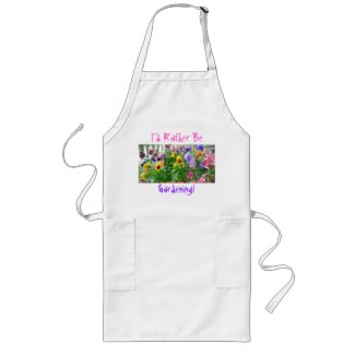 I'd Rather Be Gardening! Apron apron
