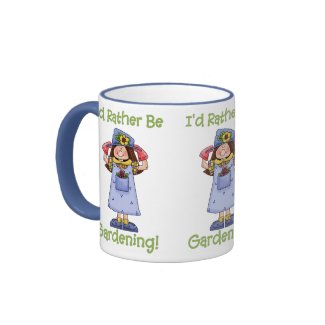 Rather be gardening mug. Id rather be gardening coffee mug.