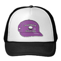 I'd Rather Be Golfing hats