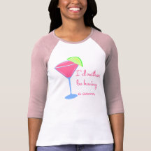 I'd rather be having a cosmo t-shirt