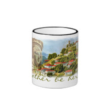 I'd rather be here - Karyatid mug