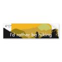 I'd rather be hiking bumper stickers by Livn4CHRIST121 I'd rather be hiking bumper stickers
