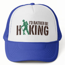 I'd Rather be Hiking Mesh Hat