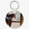 I'd rather be horse back riding keychains
