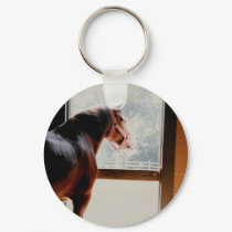 I'd rather be horse back riding keychains
