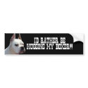 I'd rather be hugging my boxer bumper sticker bumper stickers by ritmoboxer I'd rather be hugging my boxer bumper sticker bumper stickers