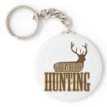 I'd Rather Be Hunting keychains