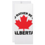 I'd Rather Be in Alberta Custom Rack Cards
