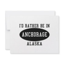 I'd Rather Be in Anchorage invitations by bartstshirts I'd Rather Be in Anchorage invitations