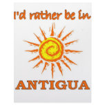 I'd Rather Be in Antigua Personalized Letterhead