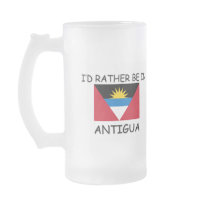 I'd rather be in Antigua Mugs
