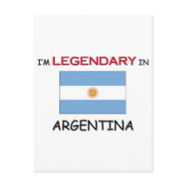 I'd Rather Be In ARGENTINA Postcard