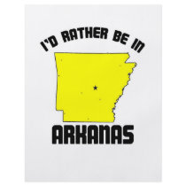 I'd Rather Be in Arkansas Flyer Design