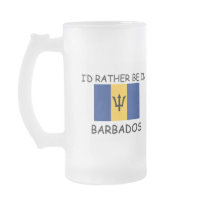 I'd rather be in Barbados Coffee Mugs