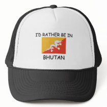 I'd rather be in Bhutan Mesh Hat