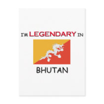 I'd Rather Be In BHUTAN postcards