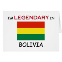 I'd Rather Be In BOLIVIA Greeting Card