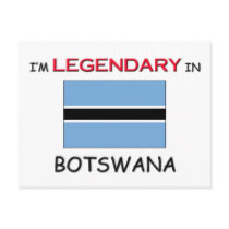 I'd Rather Be In BOTSWANA postcards