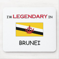 I'd Rather Be In BRUNEI mousepads