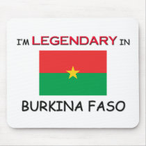 I'd Rather Be In BURKINA FASO mousepads