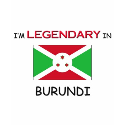 I'd Rather Be In BURUNDI T-shirts by flagshirt