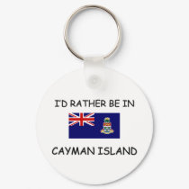 I'd rather be in Cayman Island keychains