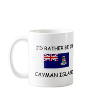 I'd rather be in Cayman Island mugs