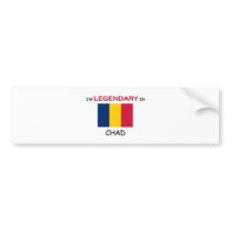 I'd Rather Be In CHAD bumper stickers by flagshirt I'd Rather Be In CHAD bumper stickers