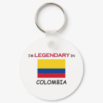 I'd Rather Be In COLOMBIA keychains