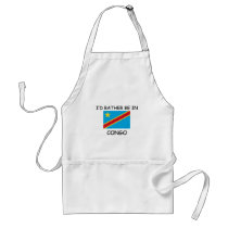 I'd rather be in Congo aprons