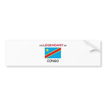 I'd Rather Be In CONGO bumper stickers