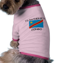 I'd rather be in Congo pet clothing