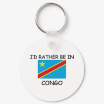 I'd rather be in Congo keychains