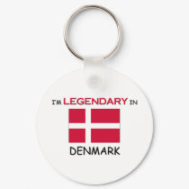 I'd Rather Be In DENMARK keychains