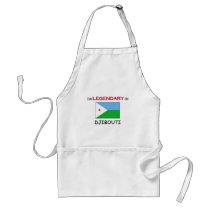I'd Rather Be In DJIBOUTI aprons by flagshirt I'd Rather Be In DJIBOUTI aprons