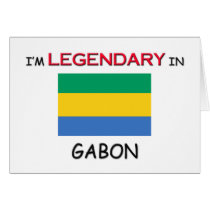 I'd Rather Be In GABON cards by flagshirt I'd Rather Be In GABON cards