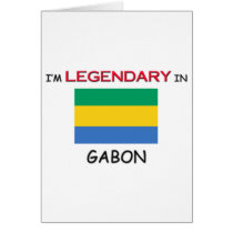 I'd Rather Be In GABON cards by flagshirt I'd Rather Be In GABON cards