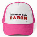 I'd Rather Be In Gabon hats by Rep_Yo_City I'd Rather Be In Gabon hats