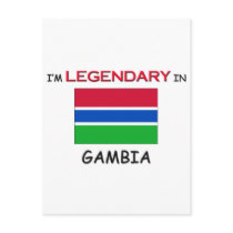 I'd Rather Be In GAMBIA postcards