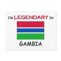 I'd Rather Be In GAMBIA postcards