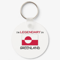 I'd Rather Be In GREENLAND keychains