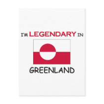 I'd Rather Be In GREENLAND postcards