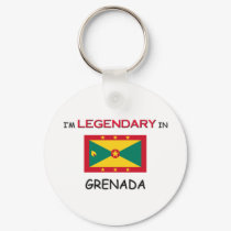 I'd Rather Be In GRENADA keychains