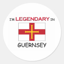 I'd Rather Be In GUERNSEY Stickers