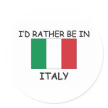 I'd rather be in Italy