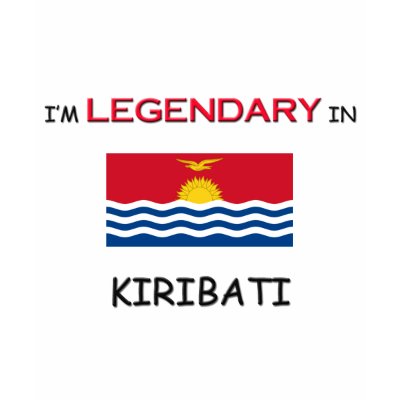 I'd Rather Be In KIRIBATI Tshirt by flagshirt