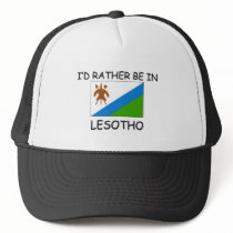 I'd rather be in Lesotho hats