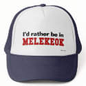 I'd Rather Be In Melekeok hats by Rep_Yo_City I'd Rather Be In Melekeok hats