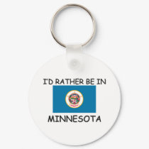 I'd rather be in Minnesota keychains by flagshirt I'd rather be in Minnesota keychains