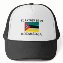 I'd rather be in Mozambique hats by flagshirt I'd rather be in Mozambique hats